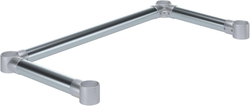 AmGood Cross Bar and Connector Set (for Table 18" x 30") - Image 1
